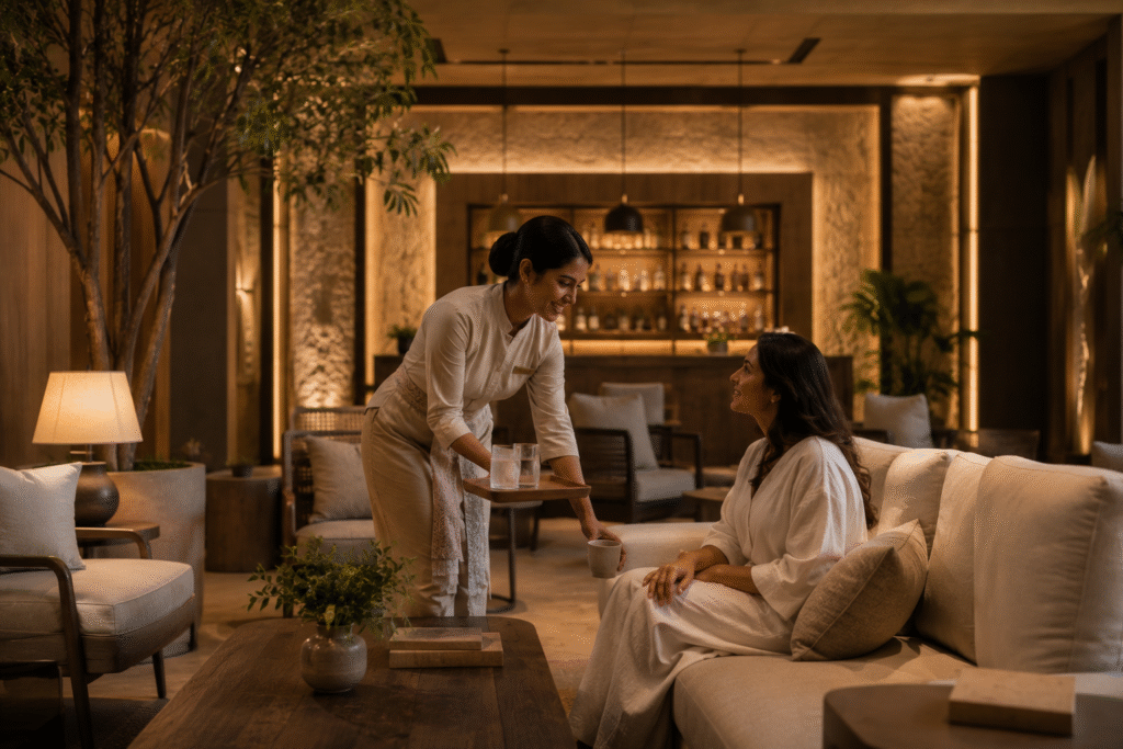 Balancing AI technology and human service in hospitality design 2026