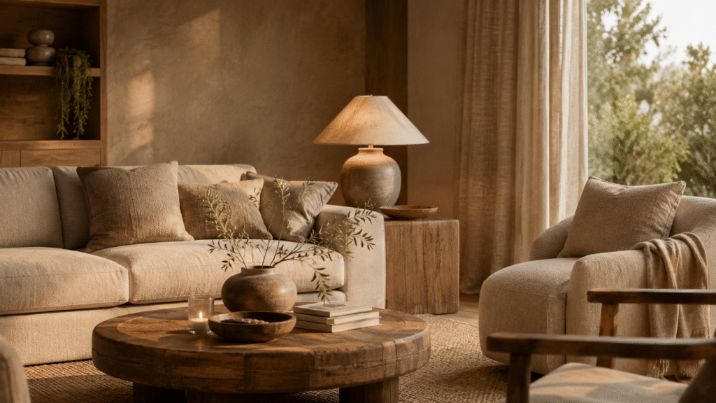 Emotional comfort in quiet luxury residential interiors