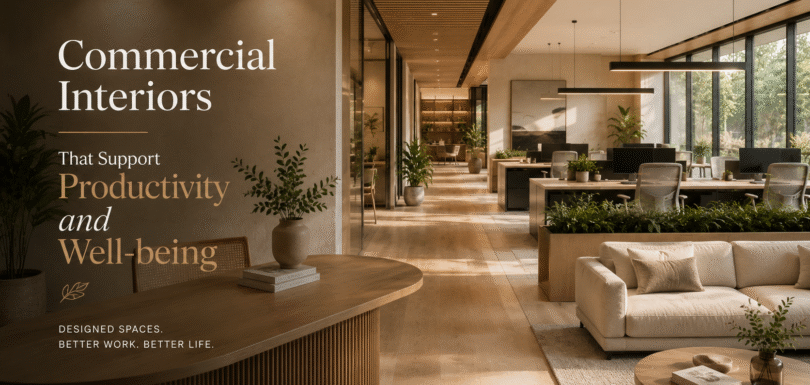 Commercial Interiors That Support Productivity and Well-being