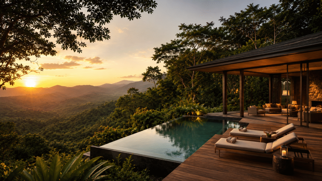 Private luxury villa with complete seclusion in wellness estate 2026