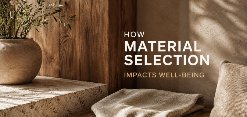 material selection well-being